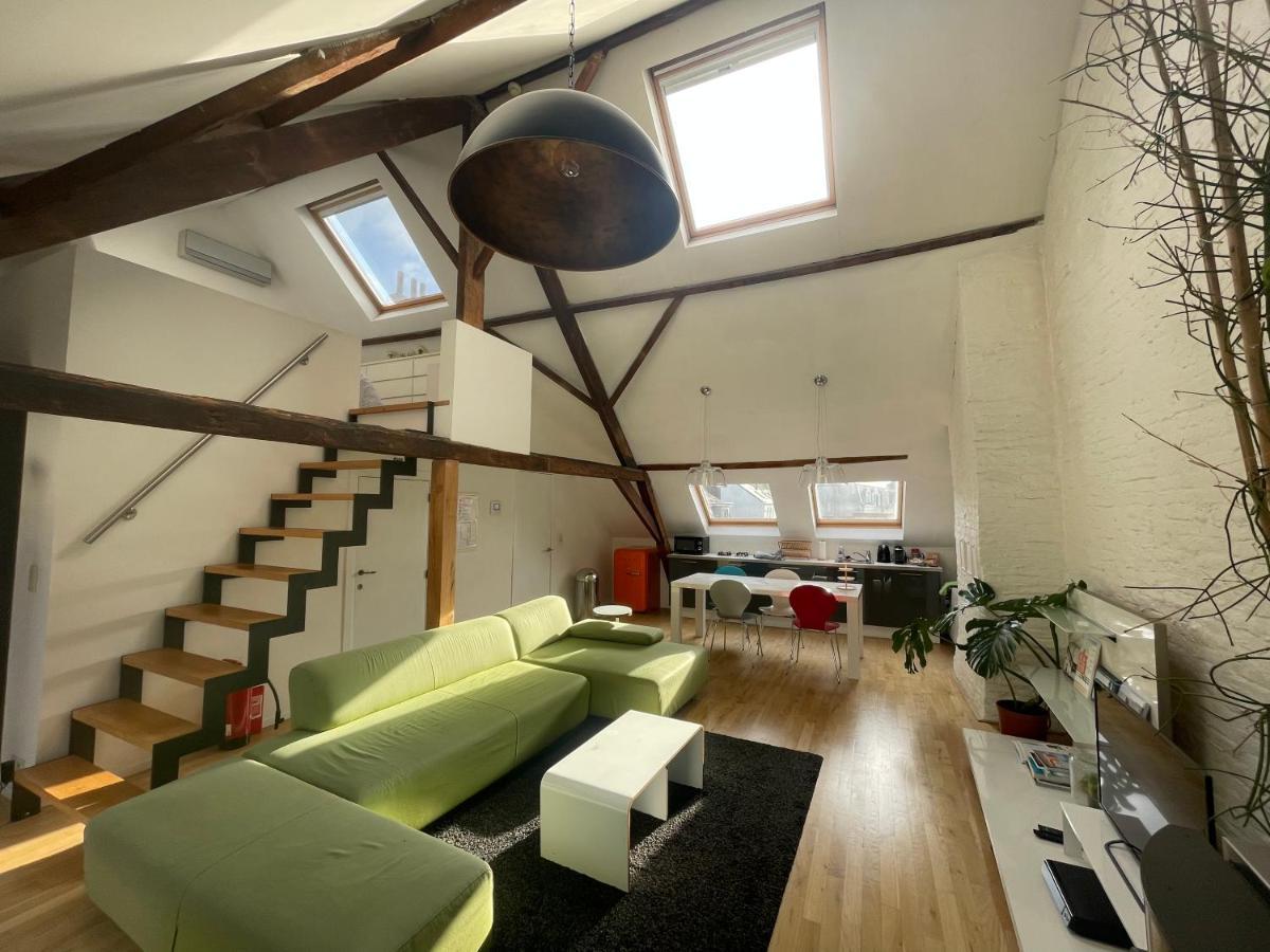 Spacious Loft In The Historical Centre Gent Eksteriør billede