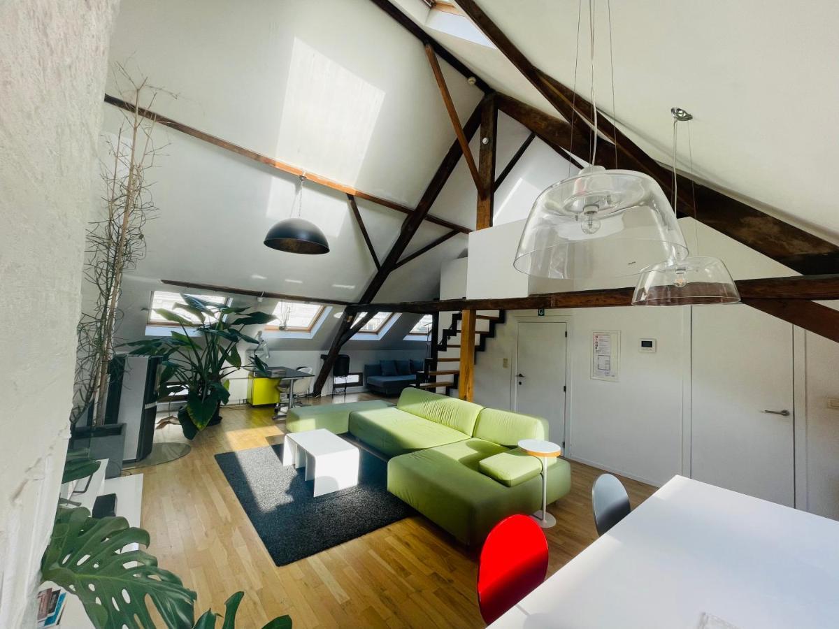 Spacious Loft In The Historical Centre Gent Eksteriør billede