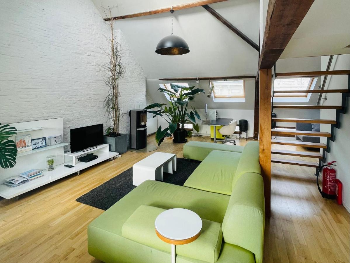 Spacious Loft In The Historical Centre Gent Eksteriør billede